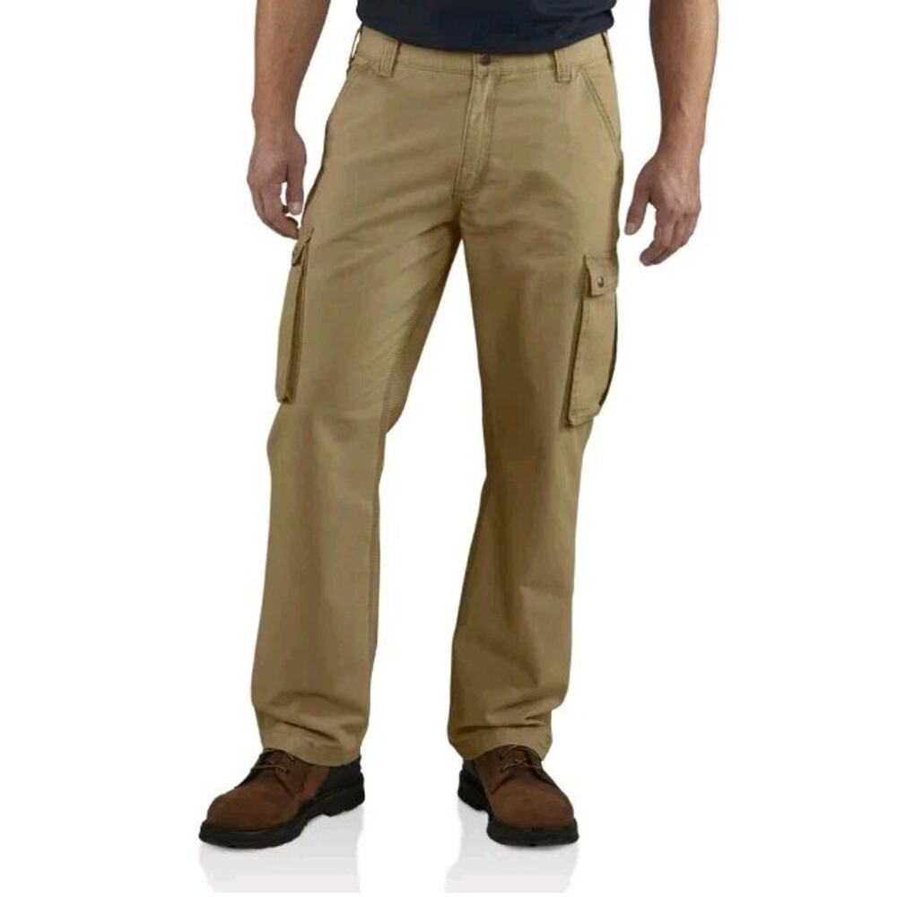 Men's Carhartt Relaxed Fit Cargo Utility Pants - 100272 253 Beige 44x30 NWT